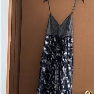 THEORY Silk Maxi Dress